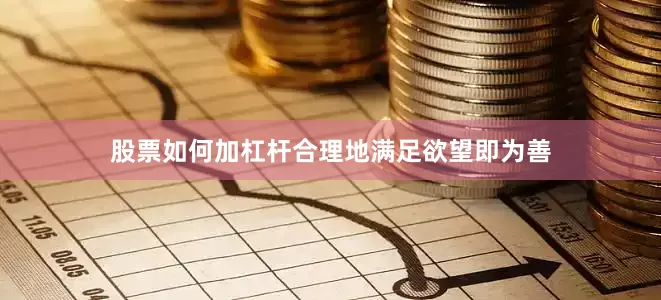 股票如何加杠杆合理地满足欲望即为善