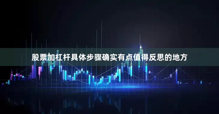 股票加杠杆具体步骤确实有点值得反思的地方